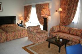Jeden z pokojů v hotelu Atlantic Palace, Agadir
