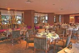Restaurace v tuniském hotelu Sindbad, Hammamet