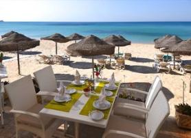 Terasa hotelu Sindbad, Hammamet