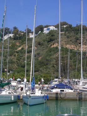 Sidi Bou Said - přístav
