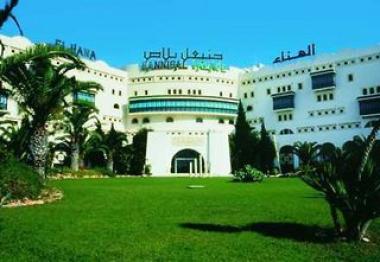 Vstup do hotelu El Hana Hannibal Palace, Port El Kantaoui