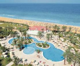 Tuniský hotel Riadh Palms s bazénem
