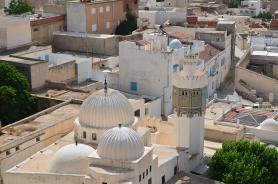 El Kef - mešita a část města