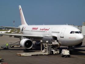 Letiště Tunis - Kartágo - letadlo