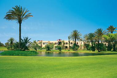 Marocký hotel Tikida Golf Palace s golfovým hřištěm