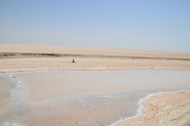 Tunisko - solné jezero Chott el Djerid