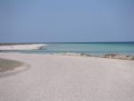 Tunisko - pláž u městečka Bekalta