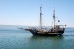 Tunisko - replika pirátské lodi